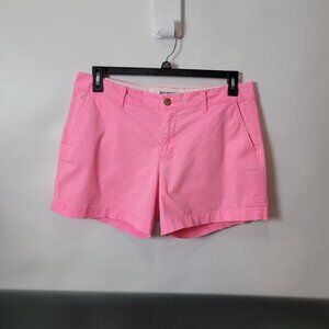 Old Navy Womens Brink Pink Neon Stretch Cotton Shorts Size 10